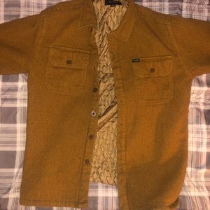 Mens Brixton Brown Size Medium Jacket